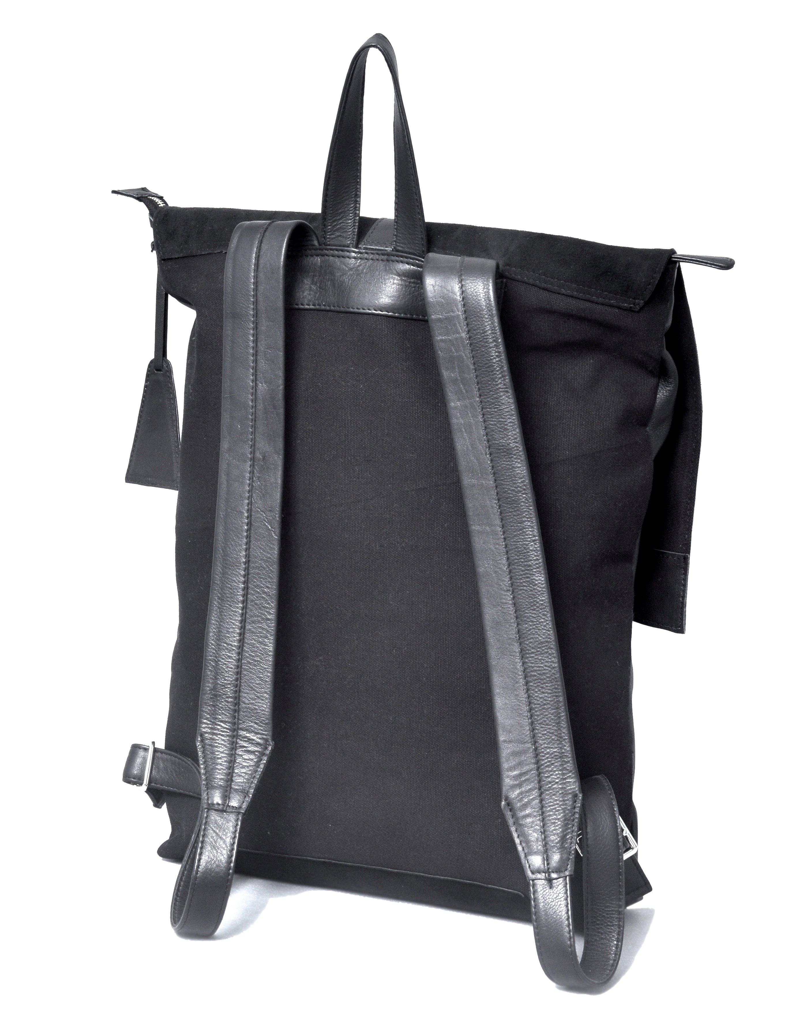 Infinite Whirling Suede Backpack
